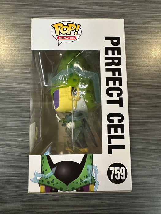 Funko POP! Animation: Dragon Ball Z - Perfect Cell (GiTD)(2020 Spring Convention)(Damaged Box)[B] #759