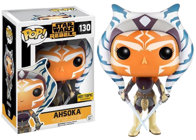 Funko POP! Star Wars Rebel: Ahsoka [2021] (Hot Topic)(Damaged Box) #130