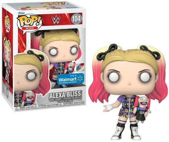 Funko POP! WWE: Alexa Bliss (Walmart)(Damaged Box) #104