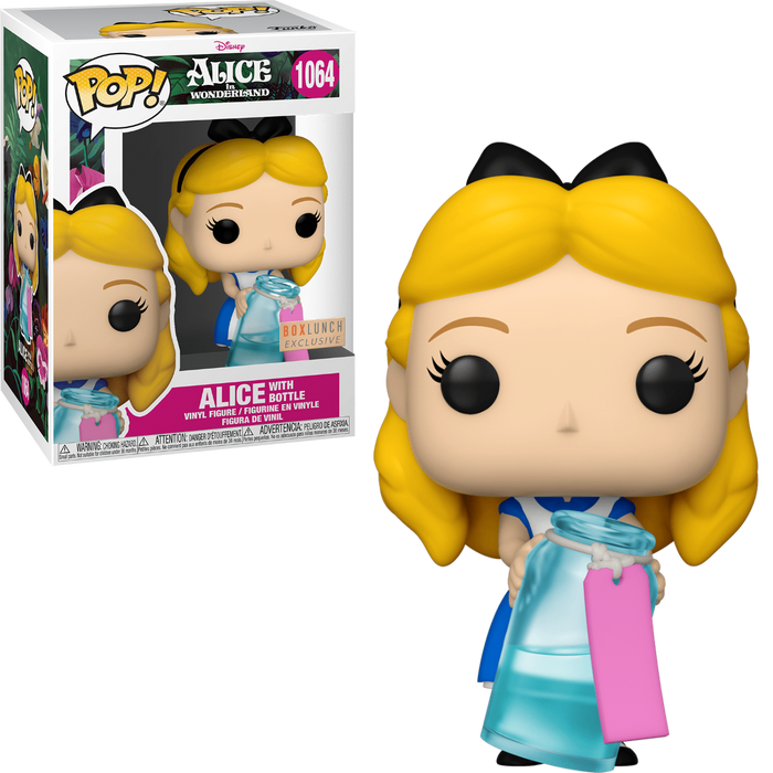Funko POP! Disney: Alice in Wonderland - Alice with Bottle (Box Lunch) #1064