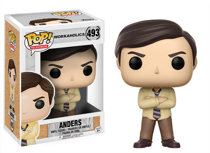 Funko POP! Television: Workaholics - Anders (Damaged Box) #493