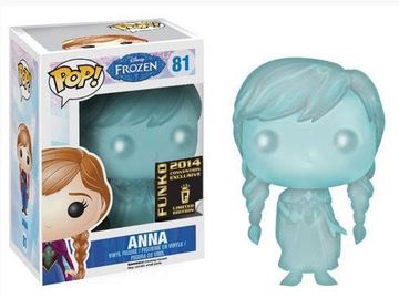 Funko POP! Disney Frozen: Anna (2014 Funko Convention)(Damaged Box) #81