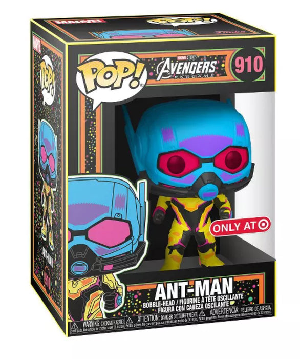 Funko POP! Marvel : Avengers Endgame - Ant-Man [Black Light] (Target) #910