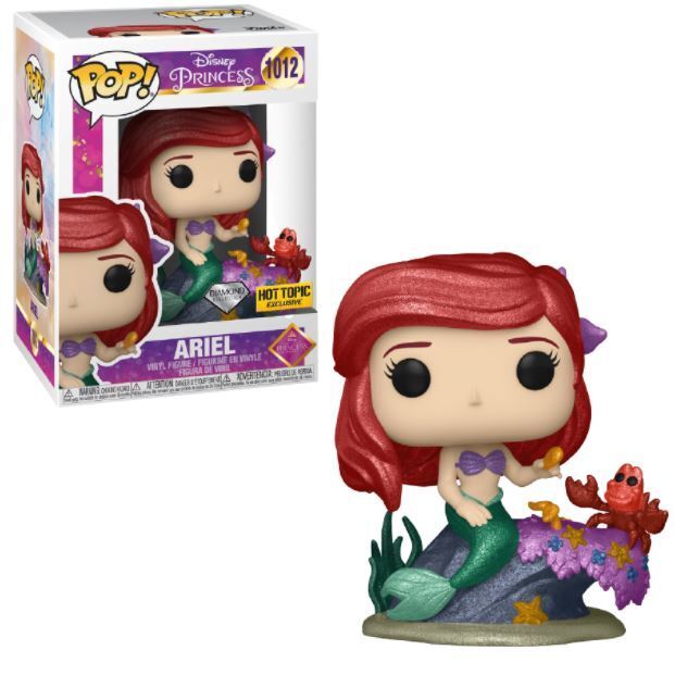 Funko POP! Disney: Princess - Ariel (Diamond)(Hot Topic)(Damaged Box) #1012