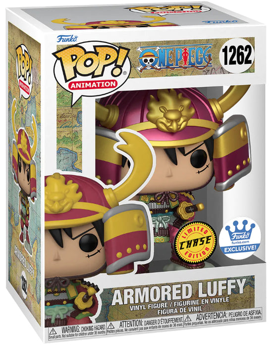 Funko POP! Animation: One Piece - Armored Luffy [Metallic] (CHASE)(Funko) #1262