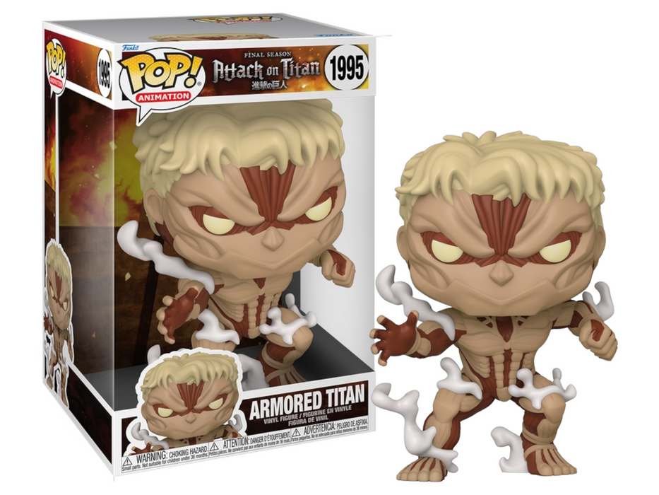 Funko POP! Animation: Attack On Titan - Armored Titan [10-Inch] (Damaged Box) #1995