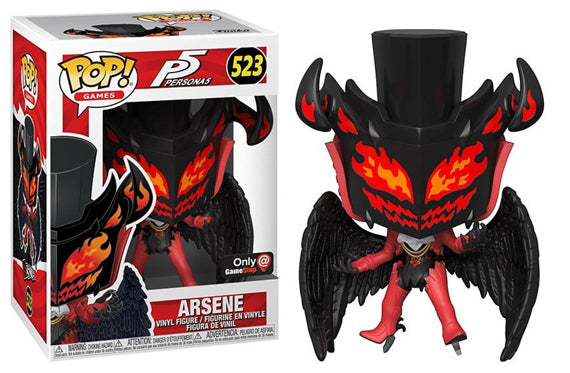Funko POP! Games: P5 Personas - Arsene (GameStop)(Damaged Box) #523