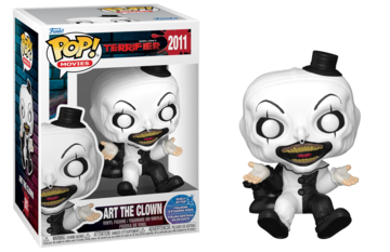 Funko POP! Movies: Terrifier - Art The Clown (Shelf Sitter)(Damaged Box) #2011