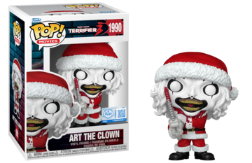 Funko POP! Movies: Terrifier 3 - Art The Clown (Funko Sticker/Popcultcha) #1990