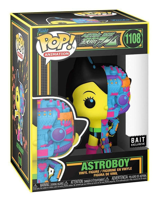 Funko POP!  Animation: Astroboy [Blacklight Half-Exposed] (BAIT)(Damaged Box) #1108