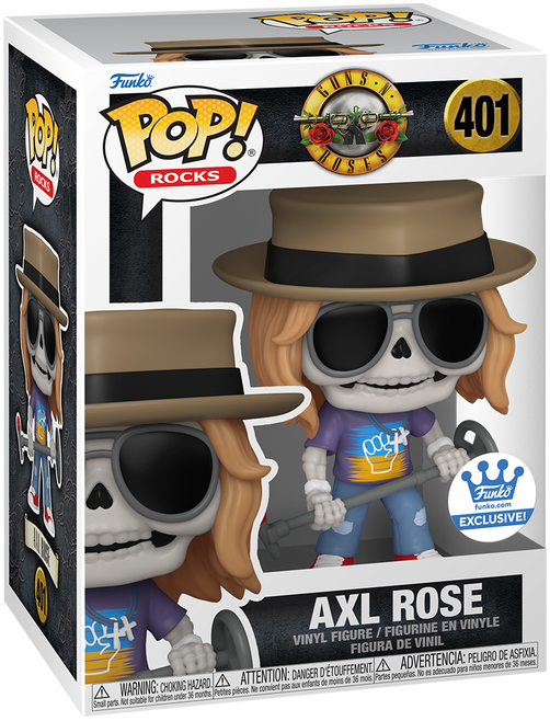 Funko POP! Rocks: Guns N Roses - Axl Rose [Skeleton] (Funko)(Damaged Box) #401