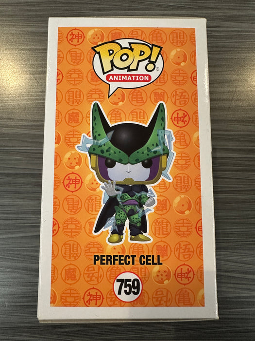 Funko POP! Animation: Dragon Ball Z - Perfect Cell (GiTD)(2020 Spring Convention)(Damaged Box)[C] #759