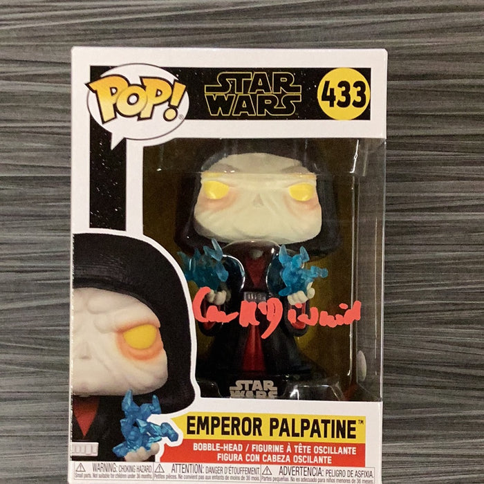 Funko POP! Star Wars: Emperor Palpatine (Signed/Ian McDiarmid/JSA) #433