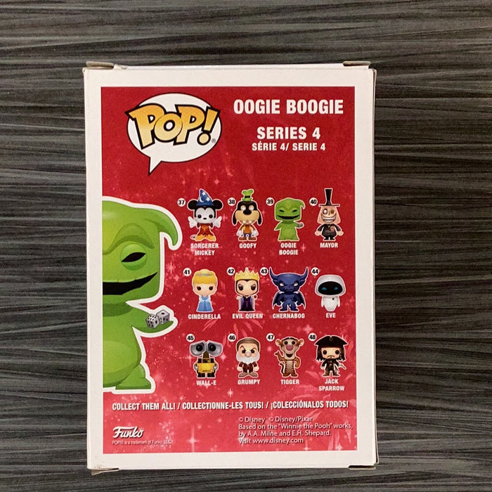 Funko POP! Disney: Oogie Boogie [Disney Store Logo](Damaged Box) #39