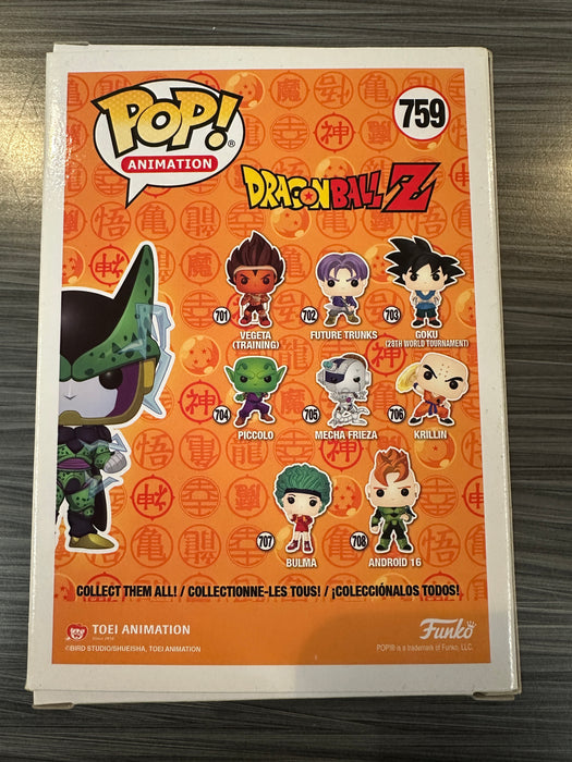 Funko POP! Animation: Dragon Ball Z - Perfect Cell (GiTD)(2020 Spring Convention)(Damaged Box)[A] #759