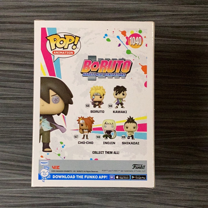 Funko POP! Animation: Boruto - Sasuke (GiTD)(CHASE)(Original Special Edition Sticker) #1040