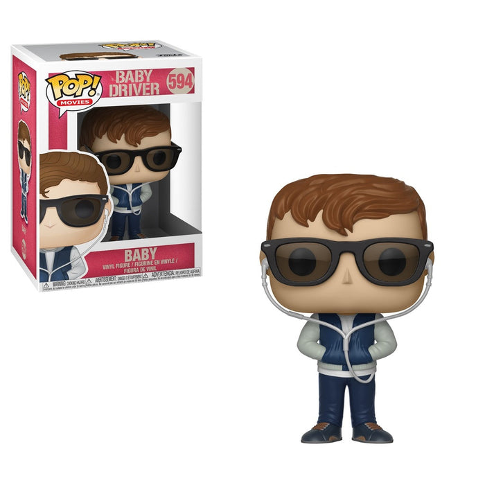 Funko POP! Movies: Baby Driver - Baby (Damaged Box) #594