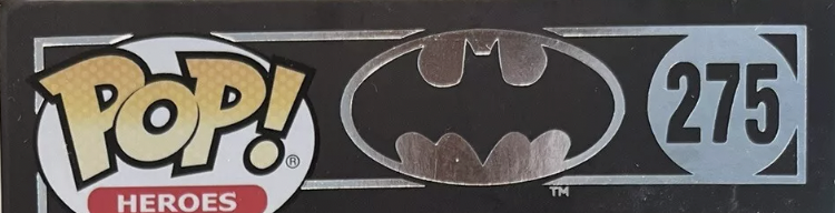 Funko POP! Heroes: Batman 1989 [With Batarang][Silver Box Symbol] #275