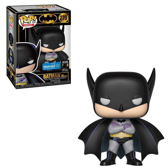 Funko POP! Heroes: Batman (First Appearance)(Walmart)(Damaged Box) #270