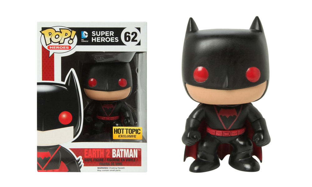 Funko POP! Heroes: Super Heroes - Earth 2 Batman (Hot Topic)(Damaged Box) #62