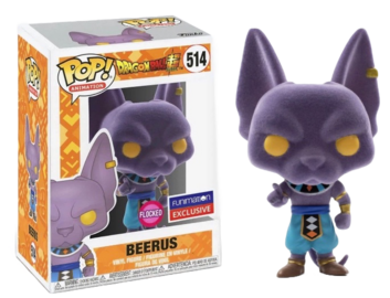 Funko POP! Animation: Dragon Ball Z - Beerus (Flocked)(Funimation) #514