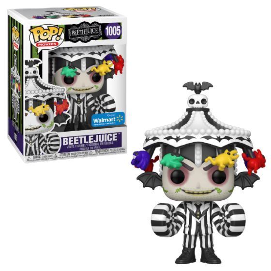 Funko POP! Movies: Beetlejuice - Beetlejuice (Walmart)(Damaged Box) #1005