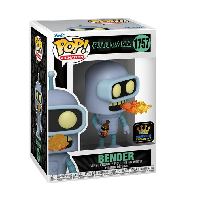 Funko POP! Animation: Futurama - Bender (Specialty Series) #1757