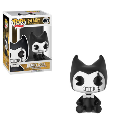 Funko POP! Games: Bendy & The Ink Machine - Bendy Doll (Damaged Box) #451