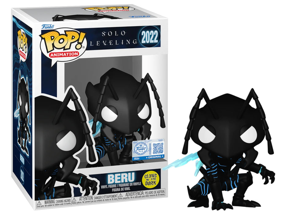 Funko POP! Animation: Solo Leveling - Beru (GiTD)(Entertainment Earth/ Funko Sticker)(Damaged Box) #2022