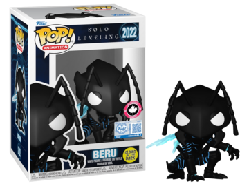 Funko POP! Animation: Solo Leveling - Beru (GiTD)(Mypops.CA Canada/ Funko Sticker)(Damaged Box) #2022