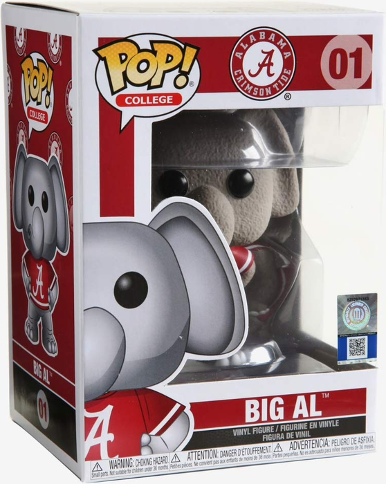 Funko POP! College: Alabama Crimson Tide - Big Al (Damaged Box) #01