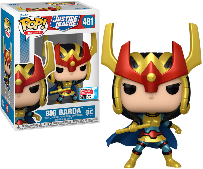 Funko POP! Heroes: Justice League - Big Barda (2023 Fall Convention) #481