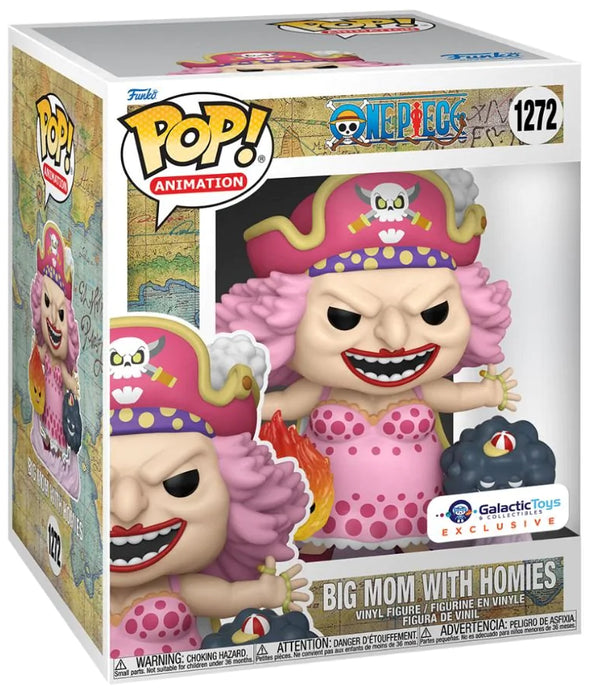 Funko POP! Animation: One Piece - Big Mom With Homies (Galactic Toys)(Damaged Box) #1272