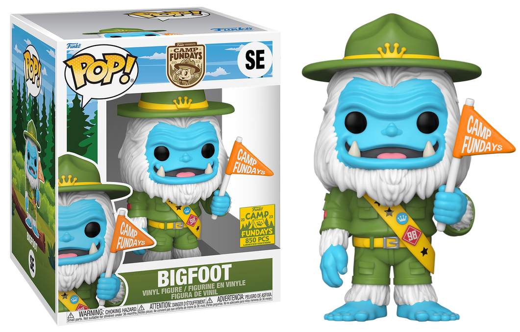 Funko POP! Camp Fundays: Bigfoot [Yeti] (2023 Camp Fundays)(850 PCS)(Damaged Box) #SE