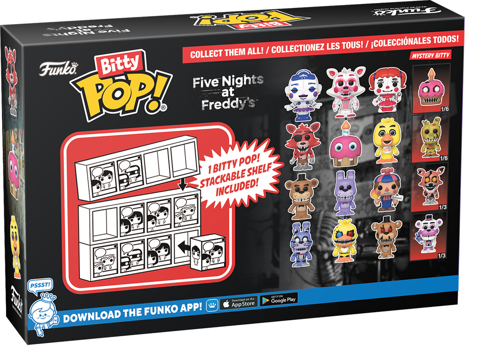 Funko Bitty POP! Five Nights At Freddy's- Ballora/ Funtime Foxy/ Baby 4-Pack