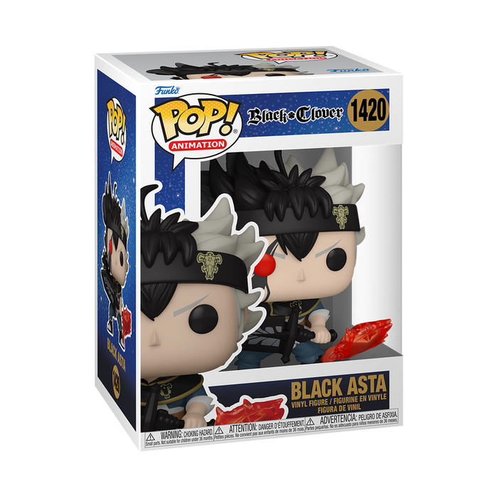 Funko POP! Animation: Black Clover - Black Asta #1420