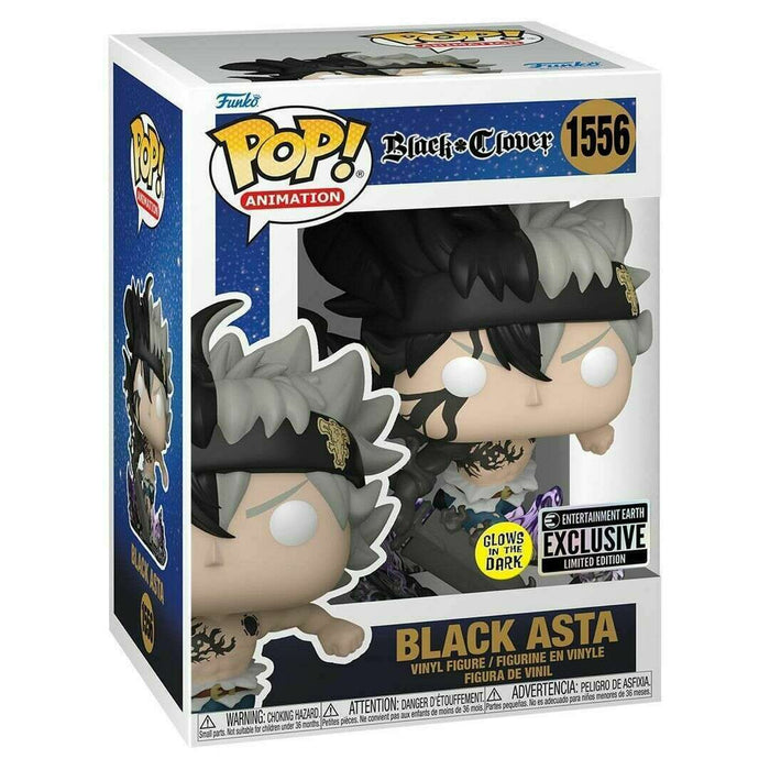 Funko POP! Animation: Black Clover - Black Asta (GiTD)(Entertainment Earth) #1556