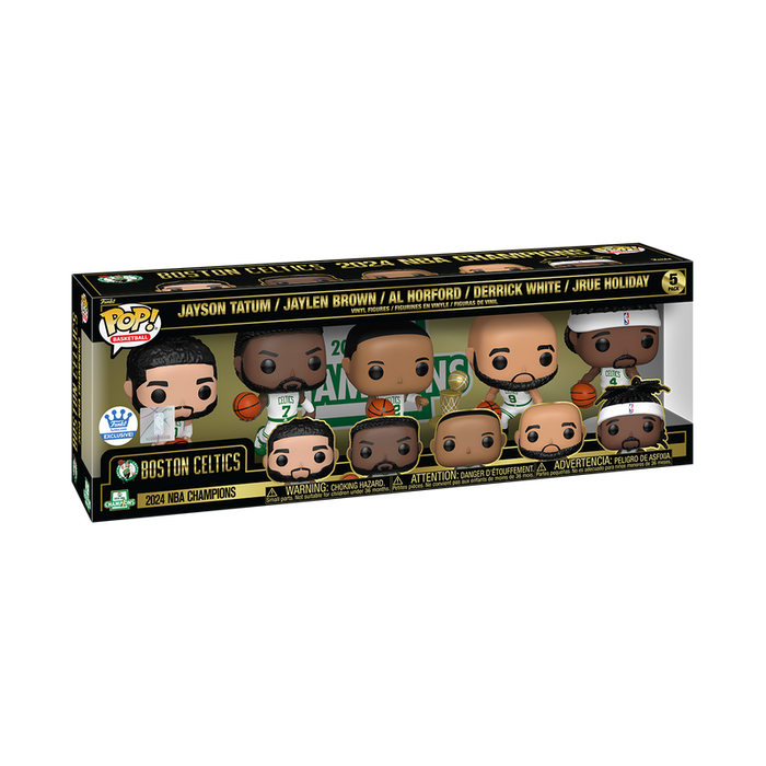 Funko POP! Basketball: Boston Celtics - Jayson Tatum/Jaylen Brown/Al Horford/Derrick White/Jrue Holiday (Funko) [5-Pack])