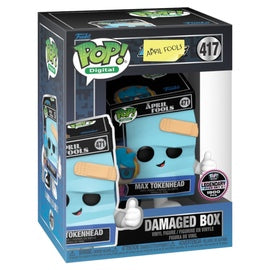 Funko POP! Digital: April Fools - Damaged Box (NFT Release 1770 PCS)(Damaged Box) #417