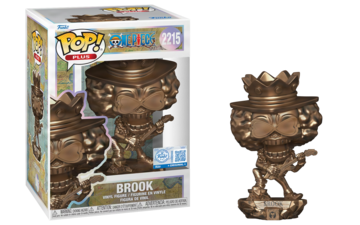 Funko POP! Animation Plus: One Piece - Brook (Funko Sticker/ Funko)(sealed) #2215