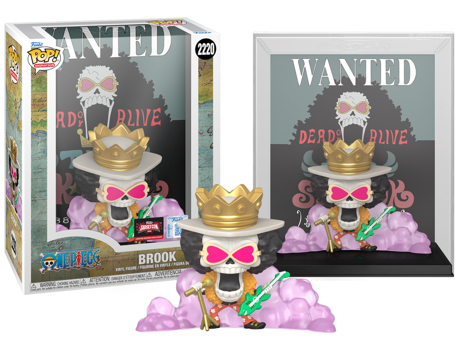 Funko POP! Animation: One Piece - Brook [Wanted Poster] (2026 TargetCon) #2220
