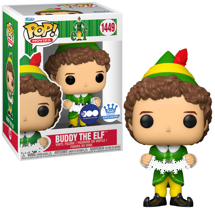 Funko POP! Movies: Elf - Buddy The Elf (WB100)(Funko)(Damaged Box) #1449