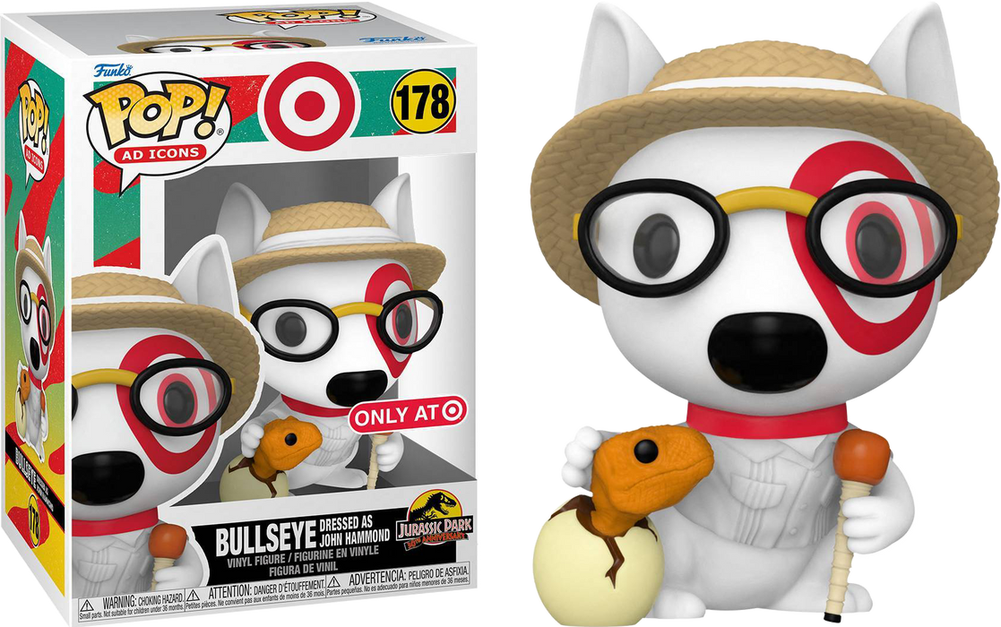 Funko POP! AD Icons: Bullseye [As John Hammond](Target) #178