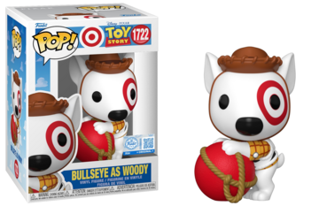 Funko POP! Ad Icons: Bullseye As Woody (Funko Sticker/Target) #1722