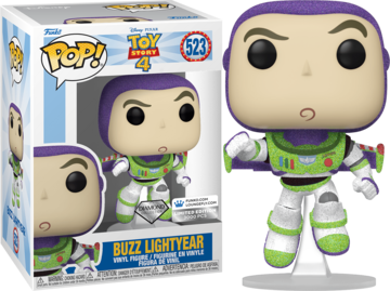 Funko POP! Disney: Toy Story 4 - Buzz Lightyear (Diamond)(Loungefly)(3000PCS)(Damaged Box) #523