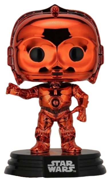Funko POP! Star Wars: C-3PO [SF GIANTS][Orange](Damaged Box) #360