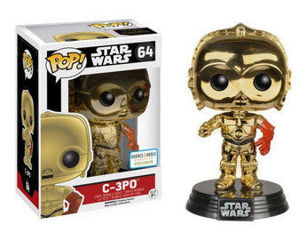 Funko POP! Star Wars: C-3po (B&N)(Damaged Box) #64
