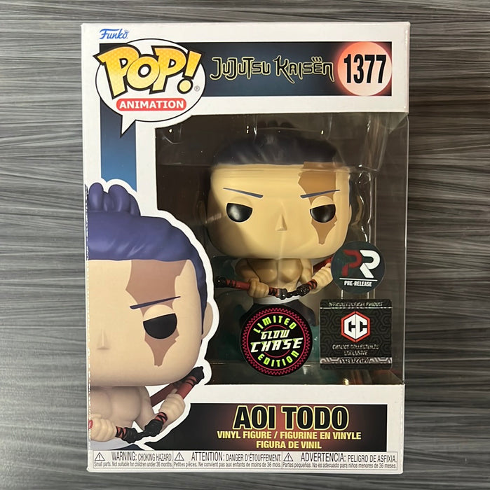 Funko POP! Animation: Jujutsu Kaisen - Aoi Todo (GiTD)(CHASE)(Pre Release)(Chalice Collectibles)(Damaged Box)[A] #1377