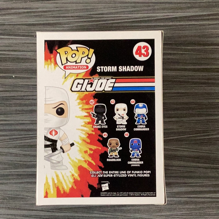 Funko POP! Animation: G.I. Joe - Storm Shadow (Bait)(Damaged Box) #43