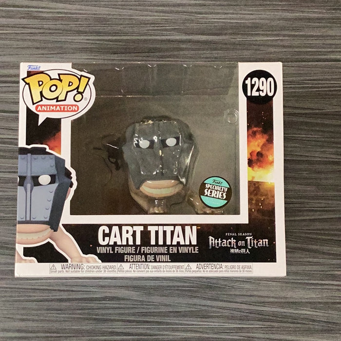 Funko POP! Animation: Attack On Titan - Cart Titan (Specialty Series) [6-Inch] #1290